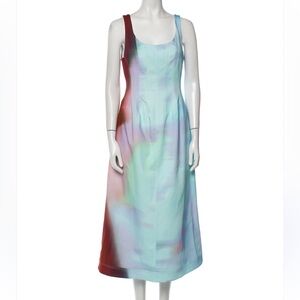 Jonathan Simkhai Tie Dye Long Dress